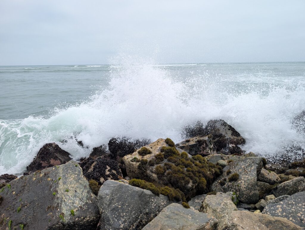 Lima, Peru View on the Pacific Ocean