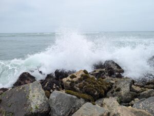 Lima, Peru View on the Pacific Ocean